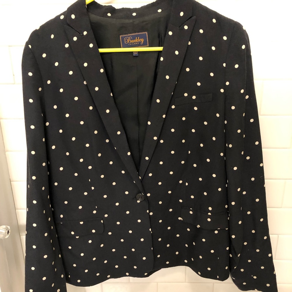Buckley Tailors Polka Dot Blazer
